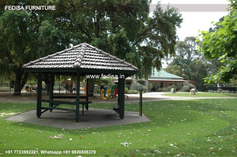 Gazebo Outdoor Gazebo Self Assembly Wooden Gazebo 3m X 3m Gray Gazebo