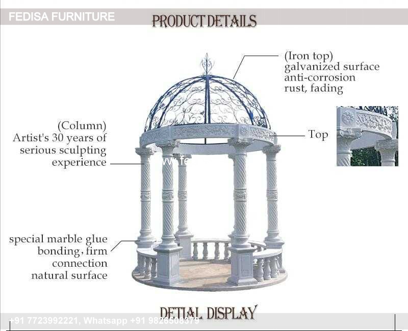 Gazebo Outdoor Gazebo Glass Garden Gazebo Wooden Seated Gazebo