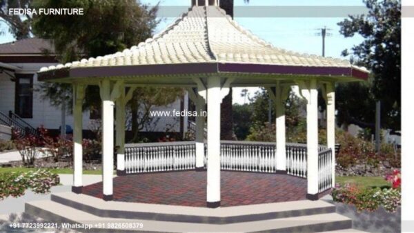 Gazebo Garden Gazebo Horwood Hexagonal Gazebo Roofed Garden Gazebo