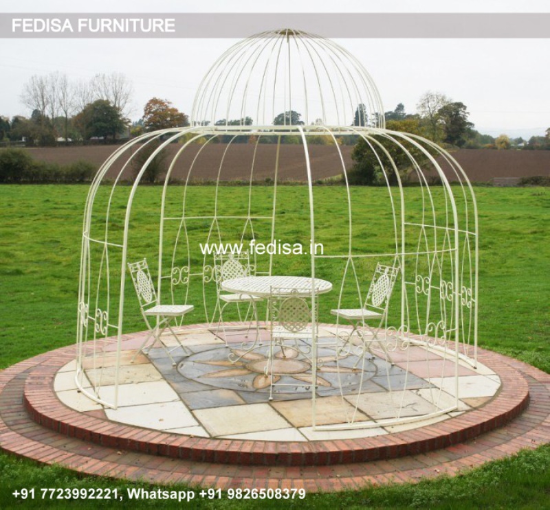 Gazebo Metal Gazebo Wooden Gazebo With Thatched Roof Glendale Gray Peninsula 2.5 Mx 2.5 M Gazebo