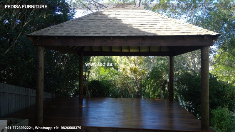 Gazebo Garden Gazebo Shire Wooden Gazebo 2m Gray Gazebo