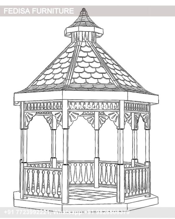 Gazebo Outdoor Gazebo Patio Gazebo Clearance Sale Waldemar Wooden Gazebo