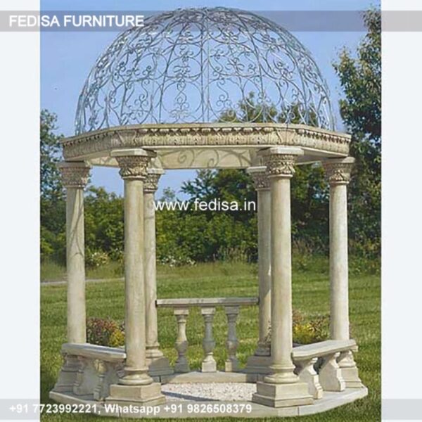 Gazebo Wooden Gazebo Backyard Privacy Gazebo Luxury Gazebo 3x3m With Led