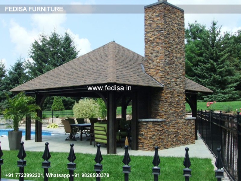Gazebo Wooden Gazebo Pergola Storage Shed 3x3m Metal Gazebo
