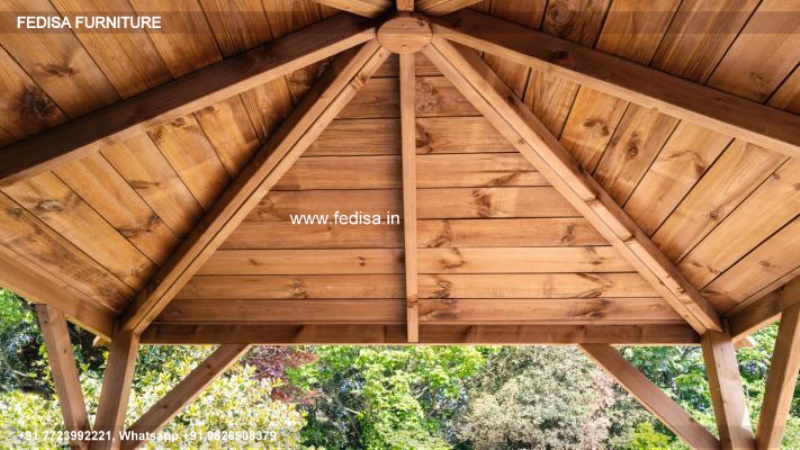 Gazebo Metal Gazebo Hexagonal Wooden Garden Gazebo Metal Gazebo 4m X 4m