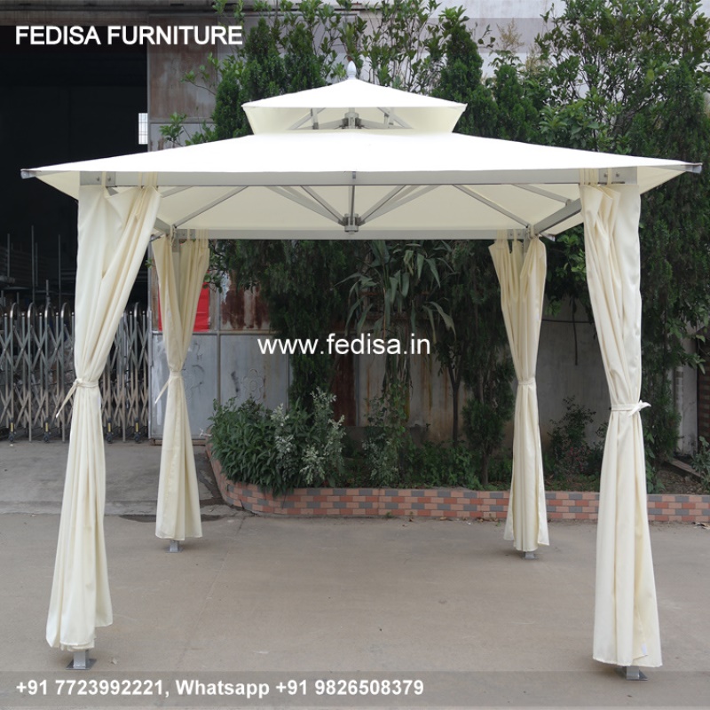 Gazebo Garden Gazebo Wooden Gazebo 2.5 X 2.6 Thatched Garden Gazebo