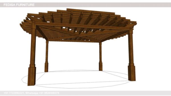 Gazebo Wooden Gazebo Gazebo Trellis Arch Open Sided Wooden Gazebo