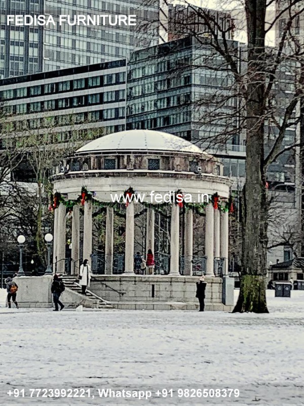 Gazebo Pergola Gazebo Blooma Skye White Rectangular Gazebo 2 Sided Wooden Gazebo