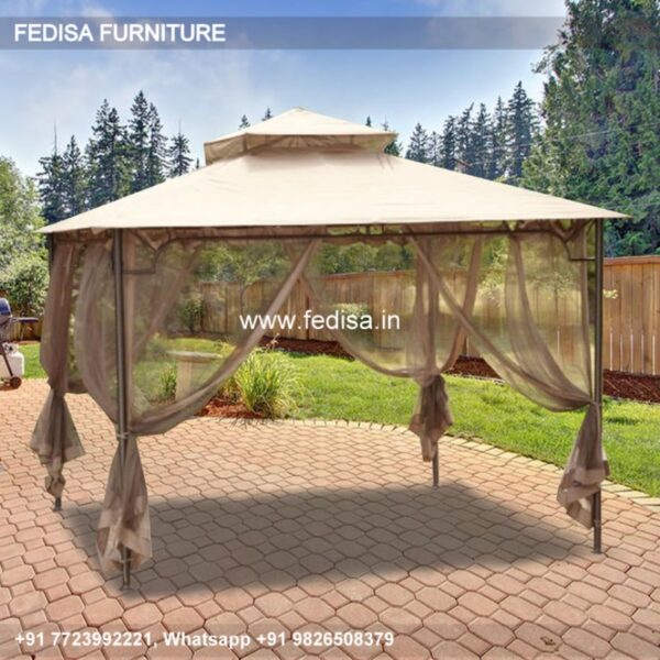 Gazebo Wooden Gazebo 3x3 Gray Gazebo Pantheon Cortina 3m X 3m Aluminum Patio Gazebo