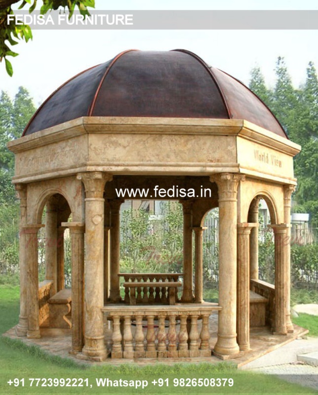 Gazebo Metal Gazebo Croft 3 X 3m Beige Pergola Summer Garden Gazebo Sturdy Gazebo For Hot Tub