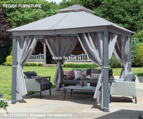 Gazebo Wooden Gazebo 3m X 2m Waterproof Gazebo Metal Pergola 2.5 X 2.5