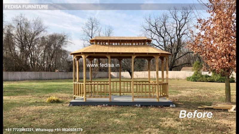 Gazebo Metal Gazebo 2.5 M Round Gazebo Pergola Gray Metal