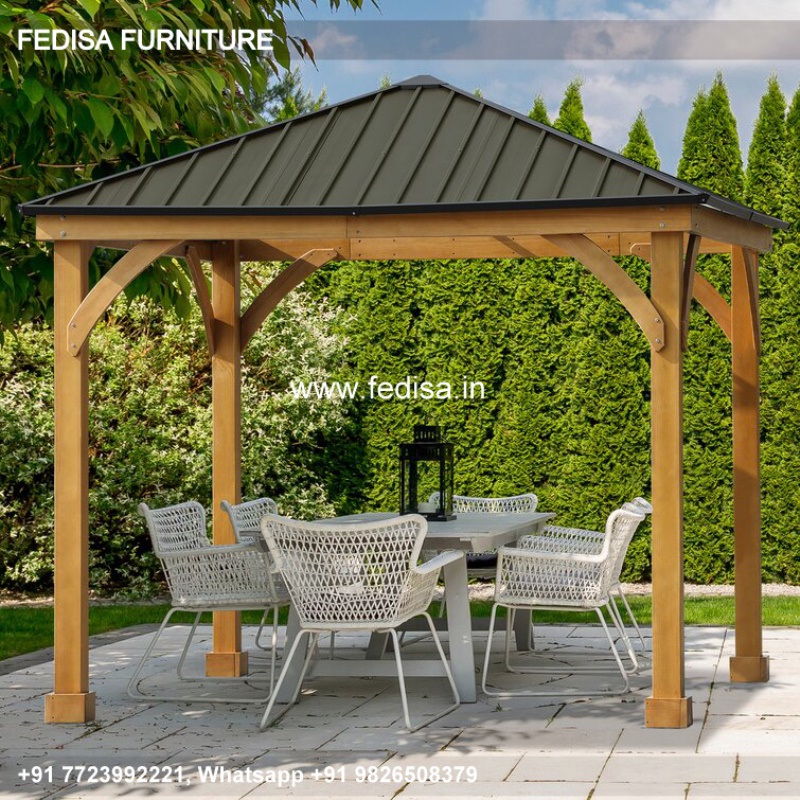 Gazebo Garden Gazebo Pergola Next To Shed 3m Metal Gazebo