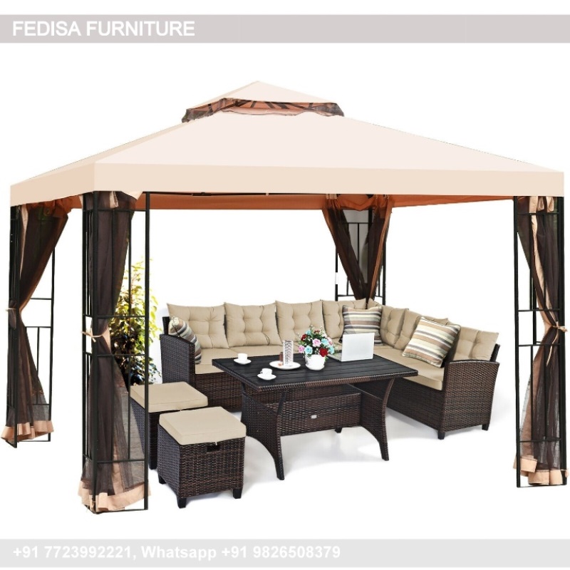 Gazebo Pergola Gazebo Outsunny Gray Gazebo Gray Aluminum Gazebo