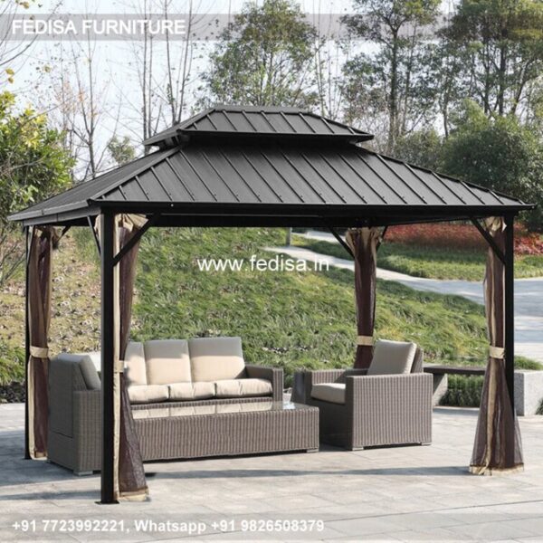 Gazebo Garden Gazebo Apex Garden 8x8 Gazebo Wall Mounted Wooden Gazebo