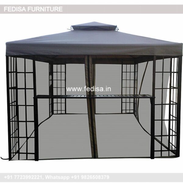 Gazebo Garden Gazebo Gray Aluminum Gazebo 2m X 3m Wooden Gazebo