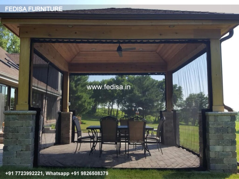 Gazebo Wooden Gazebo Garden Bridge With Arched Railing Sams Gazebos 2.5 X 3m Pergola