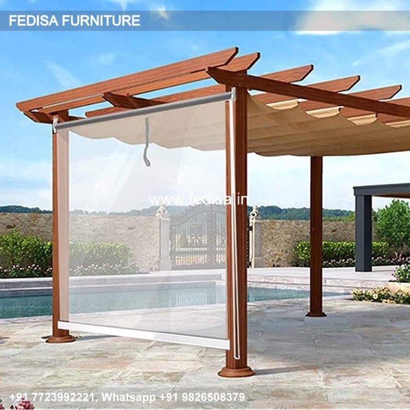 Gazebo Wooden Gazebo Pergola 3.5 M Garden Gazebo 2x2