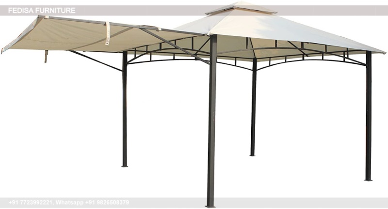 Gazebo Wooden Gazebo Pandora Leaf 3m X 3m Pergola Black Wrought Iron Gazebo