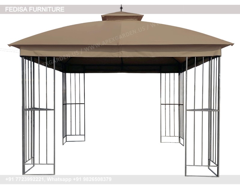 Gazebo Outdoor Gazebo Gazebo With Pent Roof Hexagonal Oak Gazebo