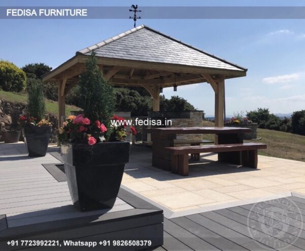 Gazebo Outdoor Gazebo 2m Gray Gazebo White Gazebo 2.5 X 2.5