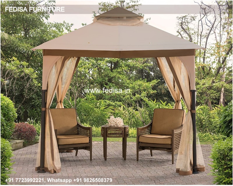 Gazebo Small Gazebo Waterproof Gray Gazebo 3x3 Retractable Gazebo