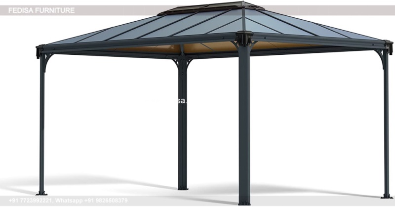 Gazebo Wooden Gazebo Deluxe Wooden Gazebo 4 X 3 Waterproof Gazebo