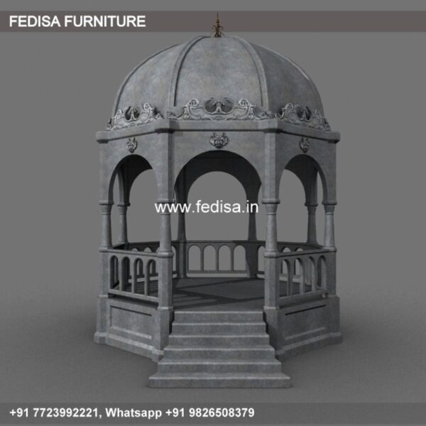 Gazebo Wooden Gazebo 2.4 X 2.4 Metal Pergola Garden Gazebo Large