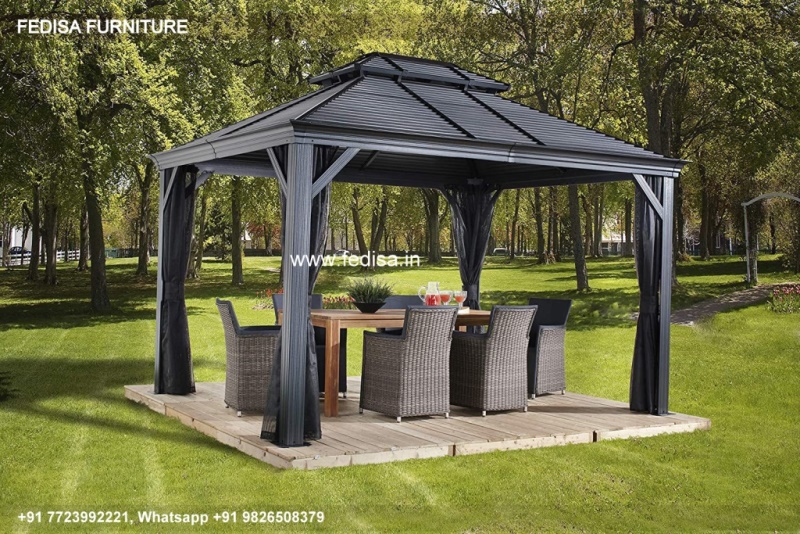 Gazebo Metal Gazebo 3m X 3m Hardtop Gazebo 2.5 X 2.5 Hardtop Gazebo