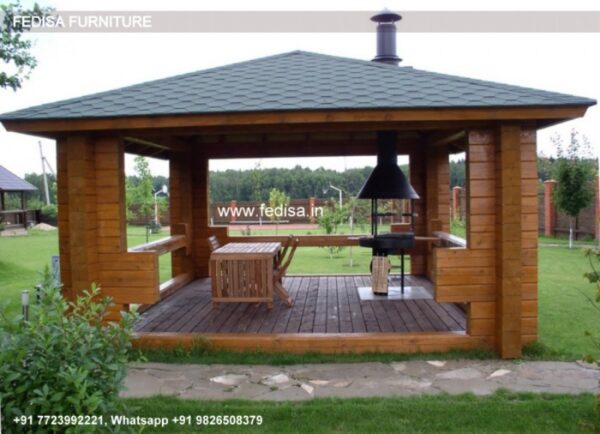 Gazebo Wooden Gazebo Garden Sun Shade Gazebo Pretty Garden Gazebo