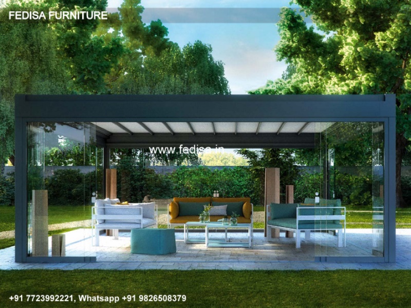 Gazebo Metal Gazebo Fully Enclosed Gazebo 2 Meters Gazebo