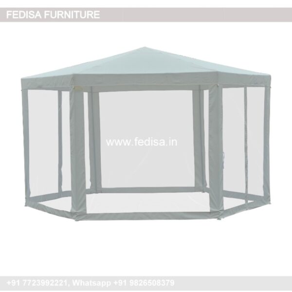 Gazebo Pergola Gazebo Gazebo 9x3m Round Iron Gazebo
