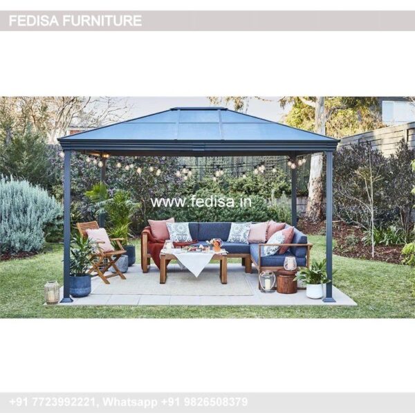 Gazebo Pergola Gazebo Pergola 3.5 M Cast Iron Garden Gazebo