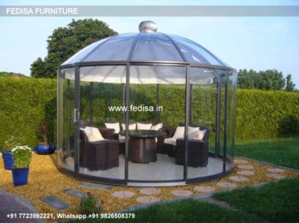 Gazebo Metal Gazebo 2.5 M Permanent Gazebo Wooden Built Gazebo