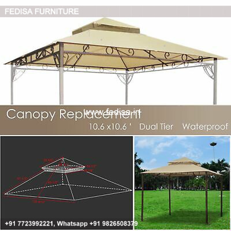 Gazebo Outdoor Gazebo Metal Gazebo 4m X 4m 10x10 Garden Gazebo