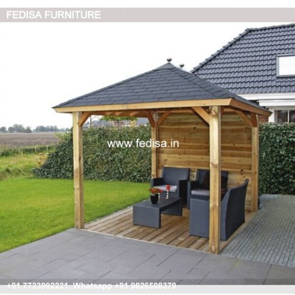 Gazebo Wooden Gazebo Belavi Pergola Corn Crib Gazebo