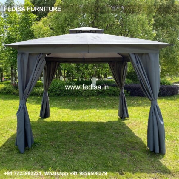 Gazebo Wooden Gazebo Folding Pergola Salome Gazebo
