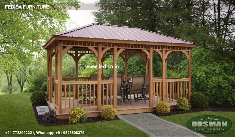 Gazebo Outdoor Gazebo Square Wooden Gazebo Wooden Gazebo With Shingle Roof