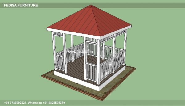 Gazebo Wooden Gazebo Wooden Gazebo With Tiled Roof Steel Gazebo 2.5 X 2.5