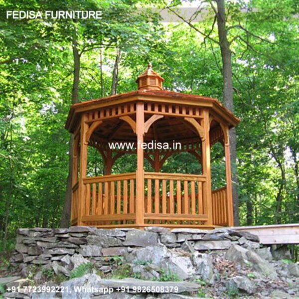 Gazebo Wooden Gazebo Outsunny Gazebo 3x9 Summer Garden Gazebo