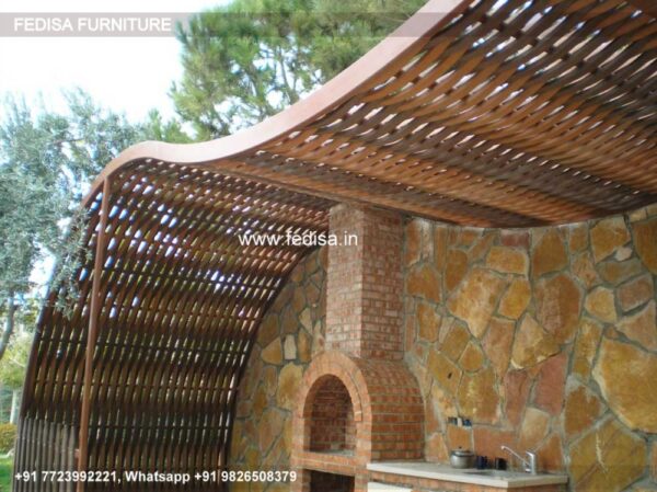 Gazebo Small Gazebo Wooden Gazebo Hexagonal 4x3 Wooden Pergola