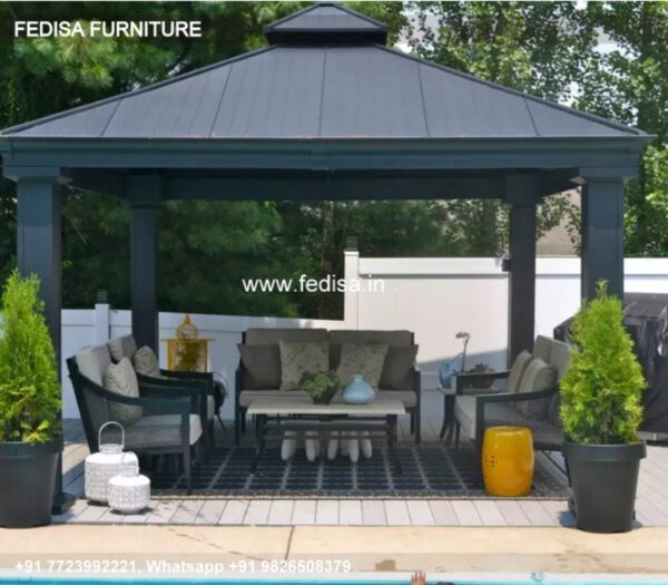 Gazebo Pergola Gazebo 3m X 3.6 M Gazebo Wooden Bar Gazebo