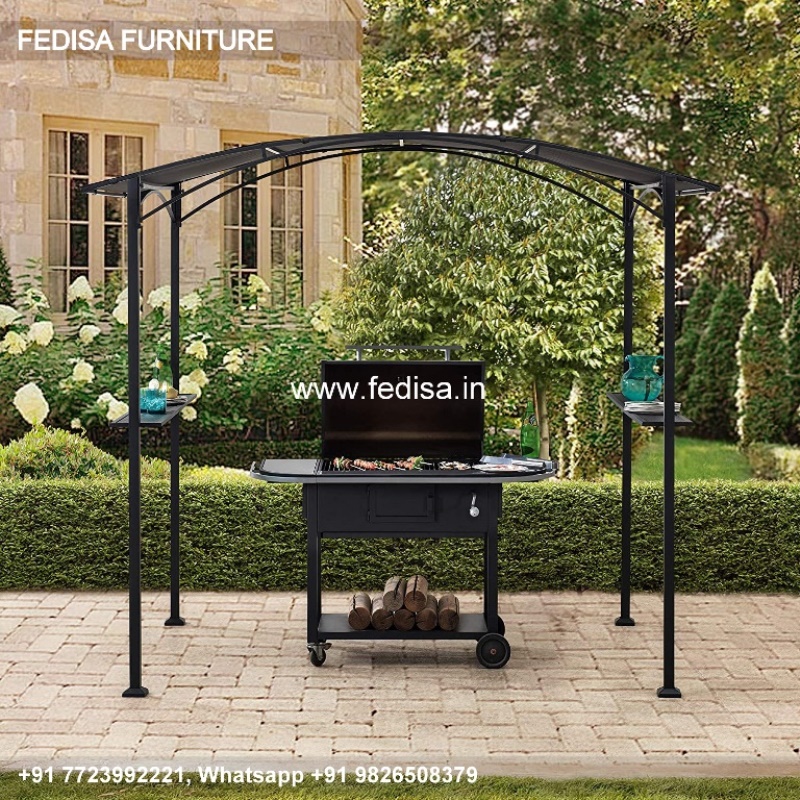 Gazebo Wooden Gazebo 6 Meters Round Gazebo 4 Meters Hexagonal Gazebo