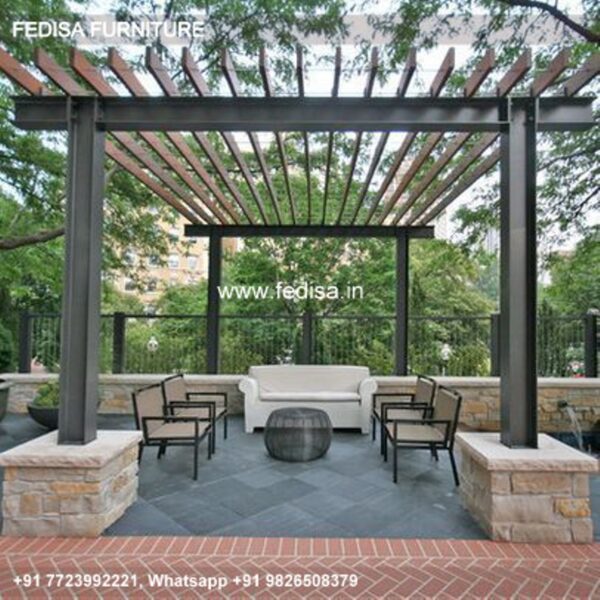 Gazebo Small Gazebo Metal Pergola 4m X 3m Garden Trellis Gazebo