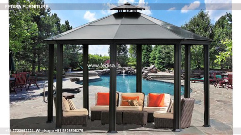 Gazebo Wooden Gazebo Ornate Metal Garden Gazebo Oriental Style Gazebo