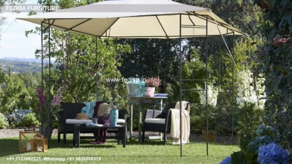 Gazebo Metal Gazebo Outsunny 3m X 6m Gazebo Corner Hot Tub Gazebo