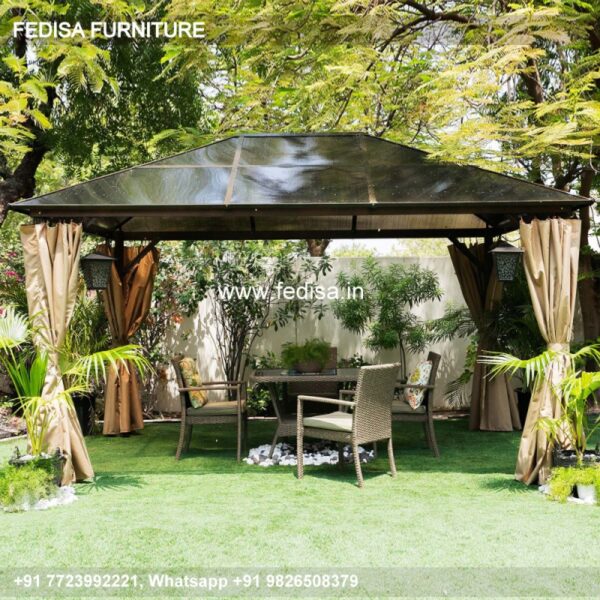 Gazebo Wooden Gazebo Victorian Garden Gazebo Gray Retractable Gazebo