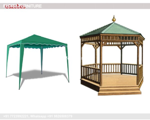 Gazebo Wooden Gazebo Luxury Gray Gazebo Party Gazebo 3m X 9m