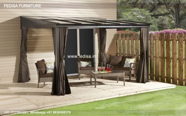 Gazebo Small Gazebo Garden Round Gazebo Decorative Metal Garden Gazebo