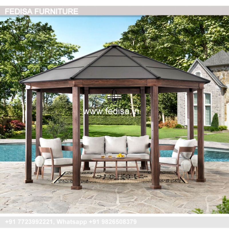 Gazebo Wooden Gazebo Gazebos In Gardens Glass Roof Wooden Gazebo